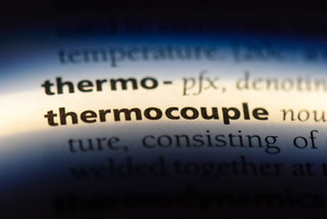 thermocouple word in dictionary